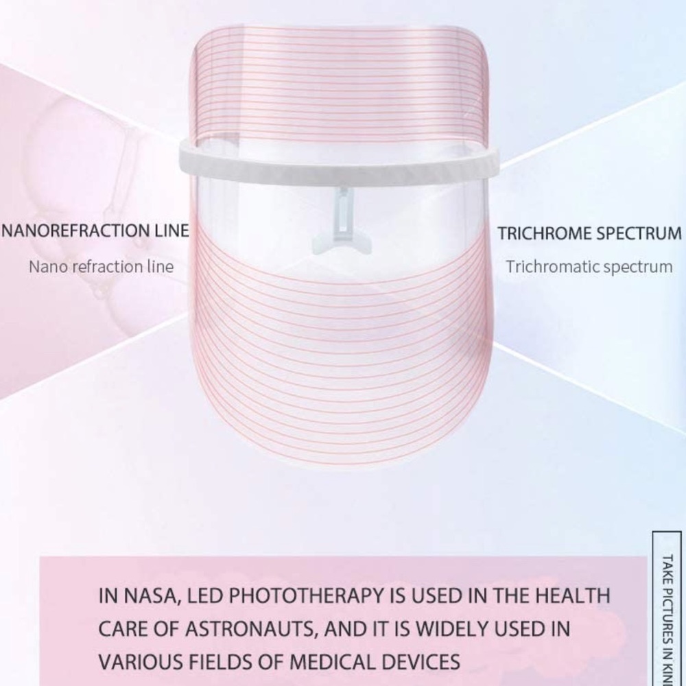 NEW 3-Color Light Facial Tool - Picture 5 of 12